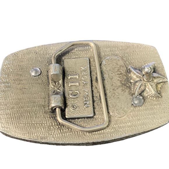 VINTAGE FREEMASON Masonic New York CII Belt Buckle - Picture 3 of 3